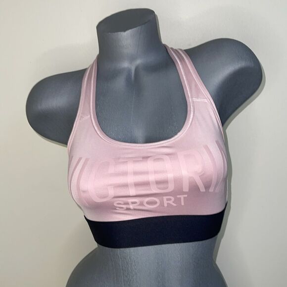 Victoria’s Secret Sport VSX The Player Racerback Bra Wire free Unlined. Sz Small - Picture 1 of 11